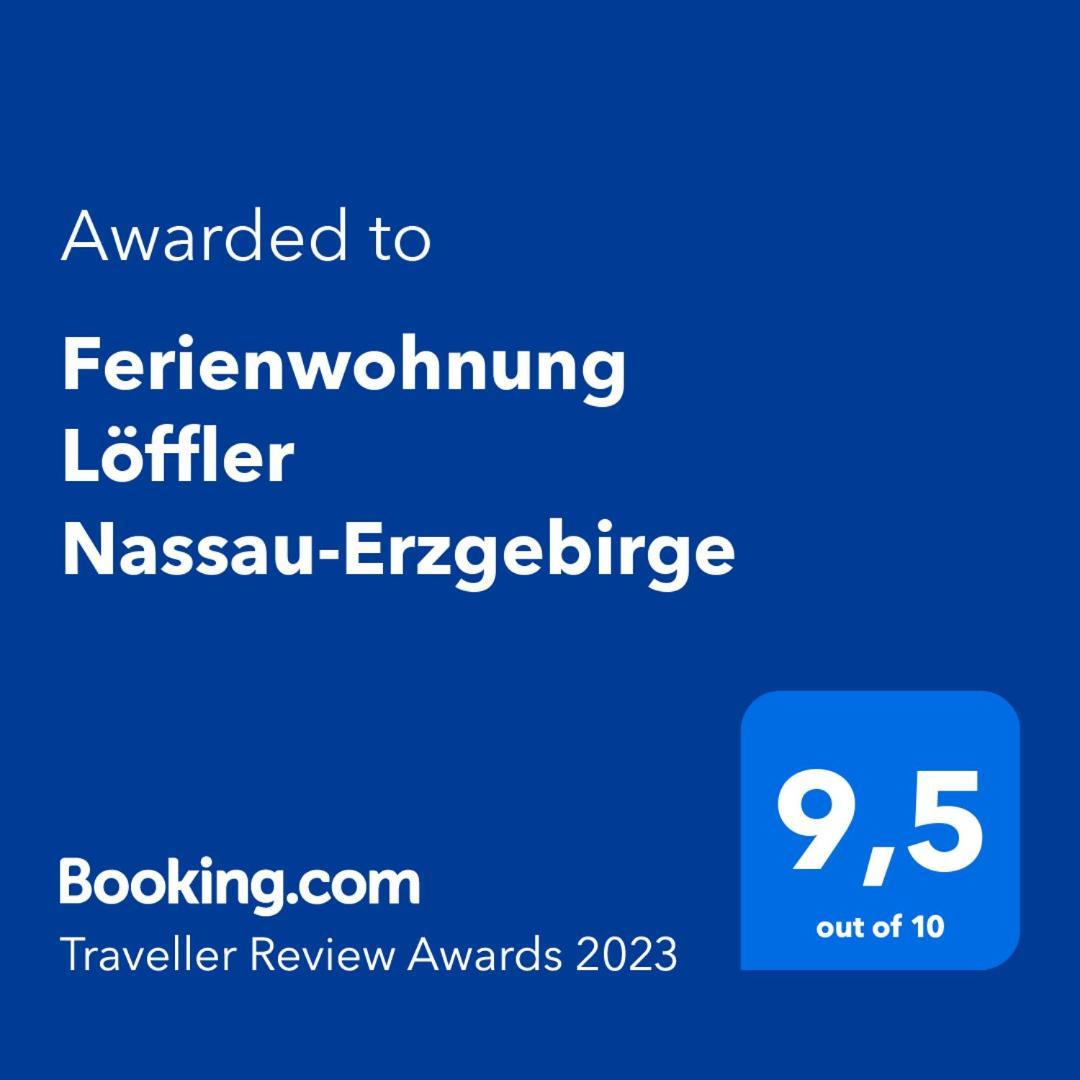 Ferienwohnung Loeffler Nassau-Erzgebirge Frauenstein  Dış mekan fotoğraf